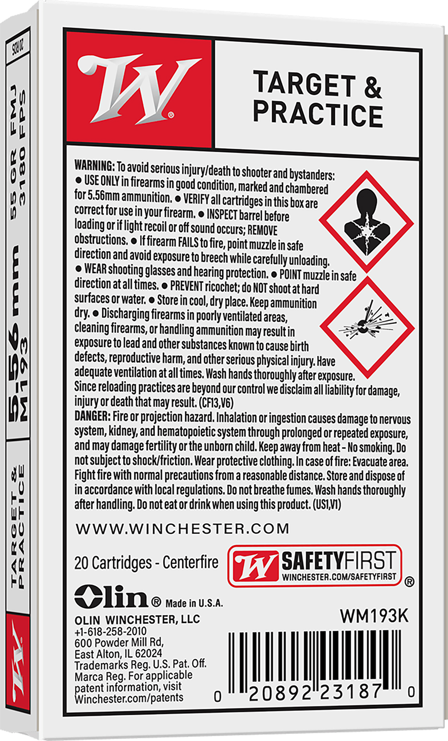 USA centerfire rifle ammo is the ideal choice for training or extended sessions at the range and provides several features such as no expansion, positive functioning, good accuracy, and no barrel leading.