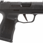 Sig Sauer 365X9BXR3P P365X Micro-Compact Frame 9mm Luger 12+1, 3.10" Black Steel Barrel, Black Nitron Optic Ready/Serrated Stainless Steel Slide, Black Stainless Steel Frame w/Beavertail & Picatinny Rail, Black XSeries Grip, No Manual Safety