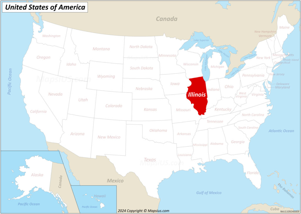 Black Eagle Firearms - Illinois Map