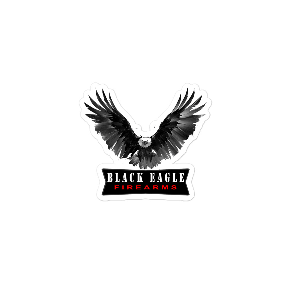 Black Eagle Firearms Logo Sticker - Bubble-free stickers